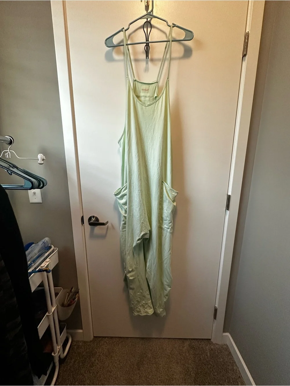 Free People Movement Mint Green Oversized Romper | XL - Picture 1 of 5